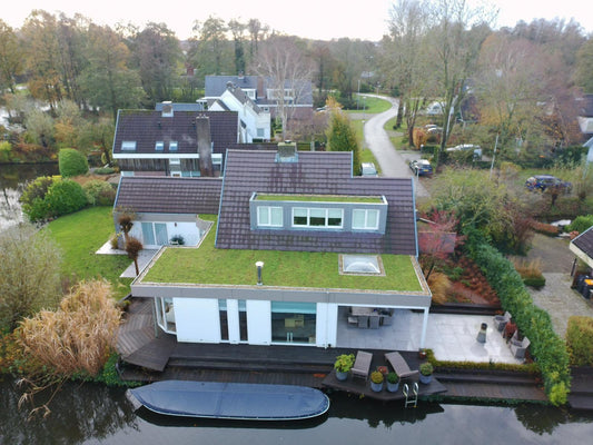 Lichtgewicht groendak op serre & dakkapel - Broek op Langedijk (80 m²)
