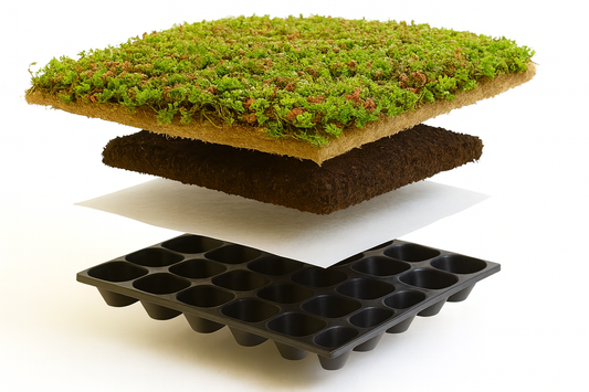 Groendak lichtgewicht systeem – direct aan te leggen        –   per m²