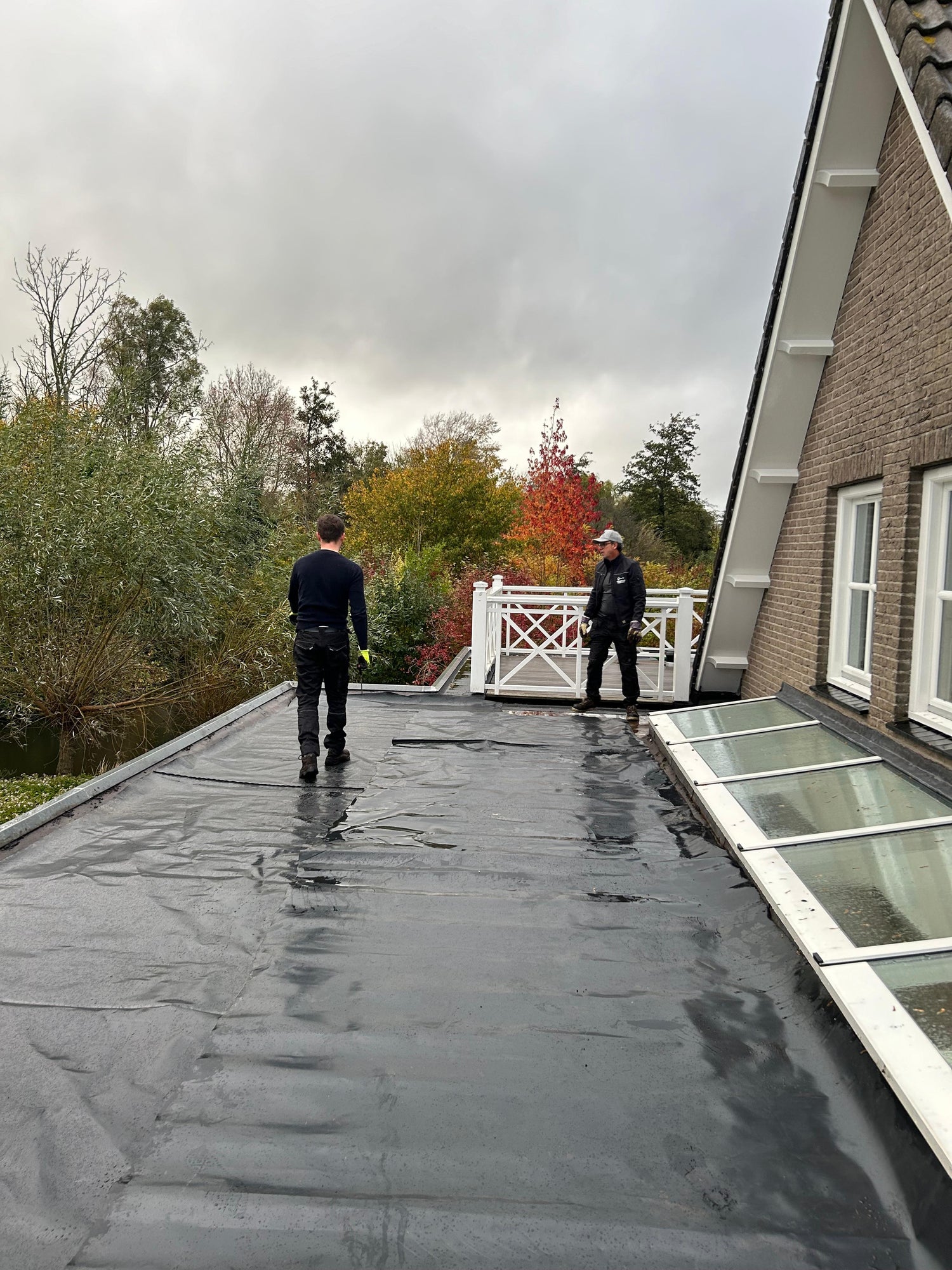 groendak laten aanleggen